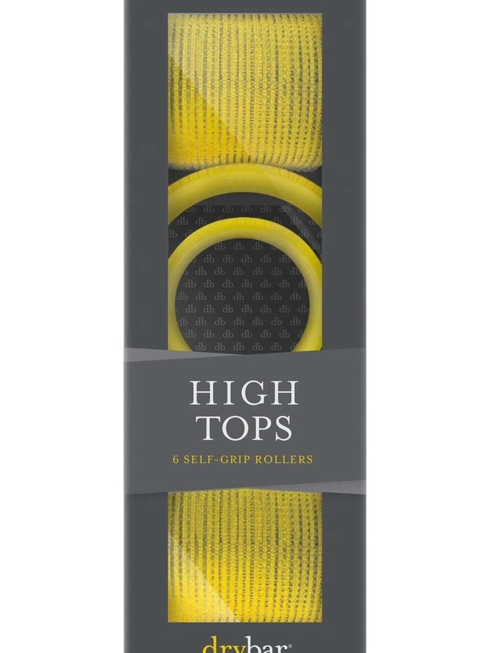 Drybar High Tops Self-Grip Rollers - Bright Yellow